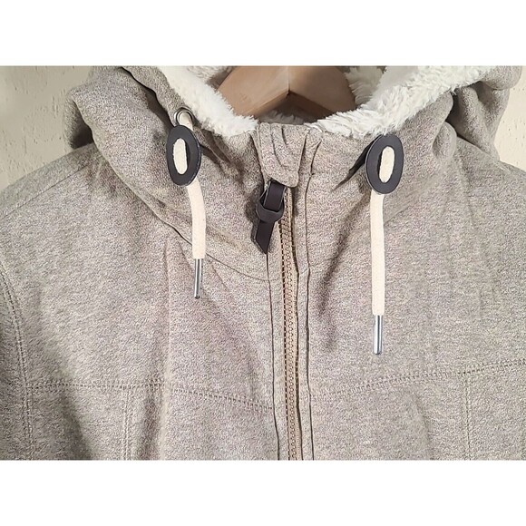 1 Madison Expedition Women's Knit Full Zip Hood Jacket Large - Picture 10 of 16